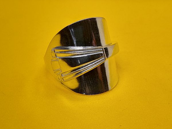 Art Deco Coffee Spoon Ring