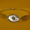 Sterling Silver Bracelet with Zirconia Gemstone - Image 3