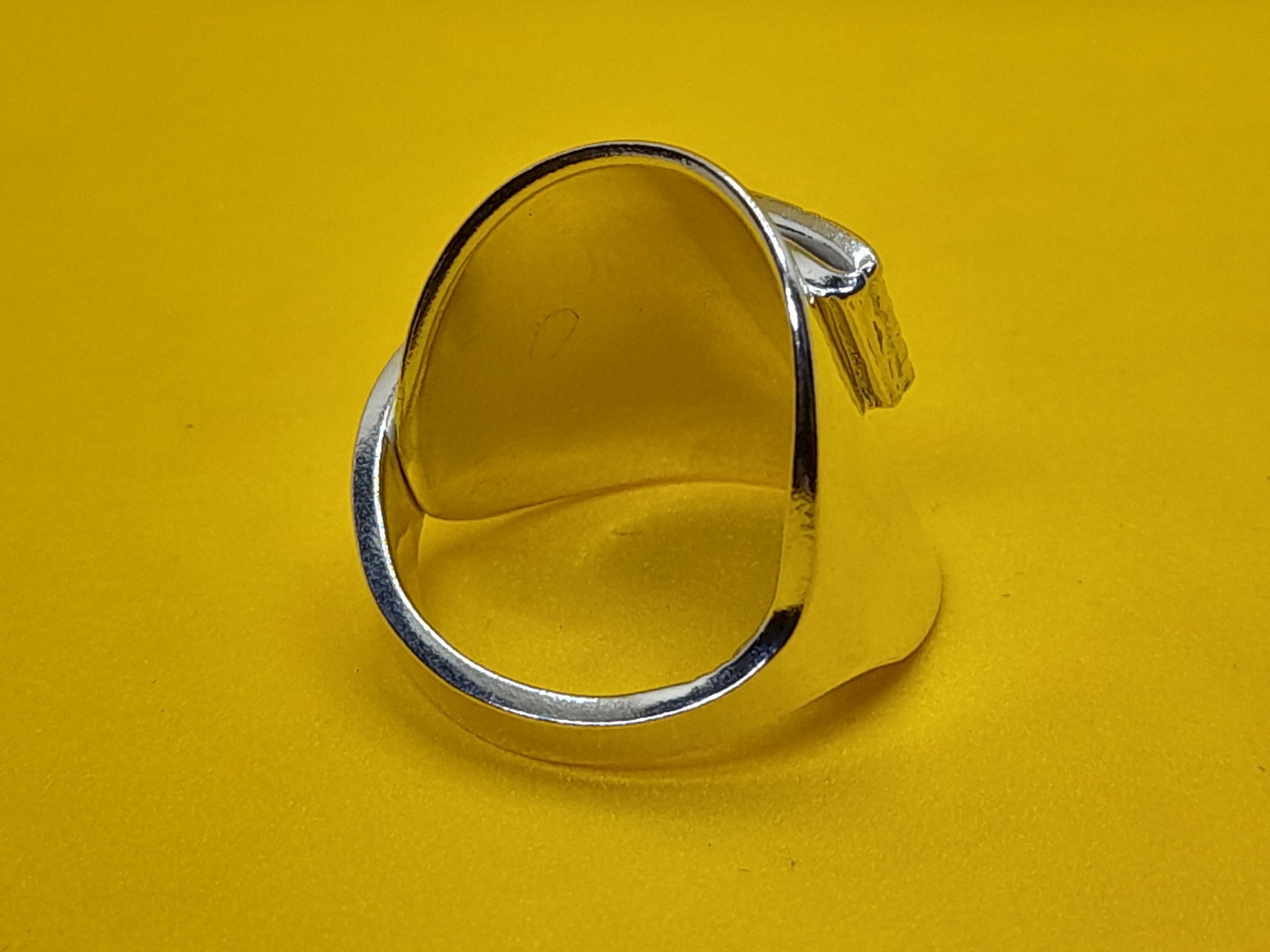 Coffee Spoon Ring with Copper Heart – Coronation Year Editions - Image 4