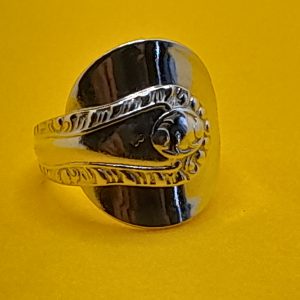 Antique Salt Spoon Ring