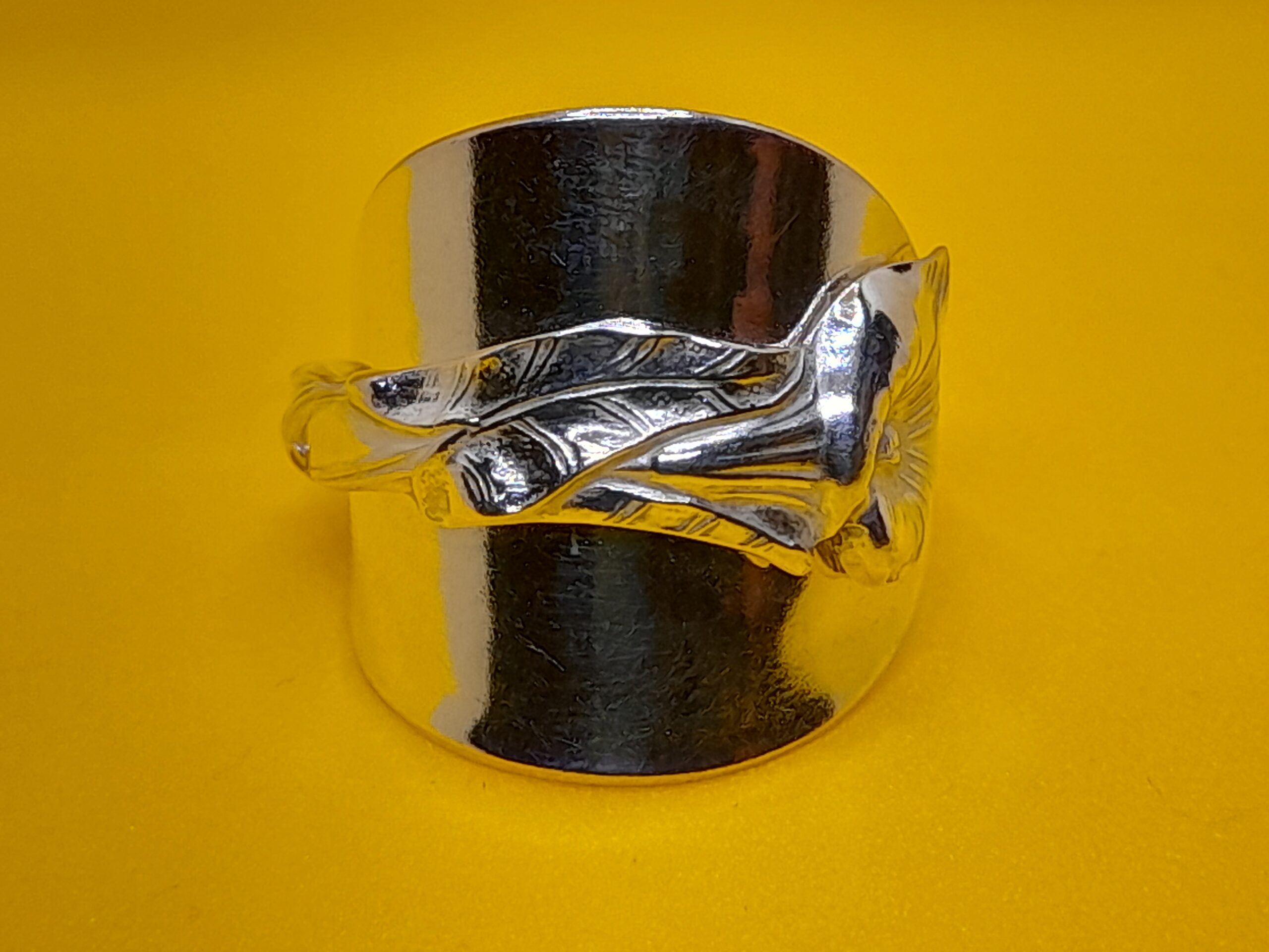 Iris Flower Teaspoon Ring - Image 5