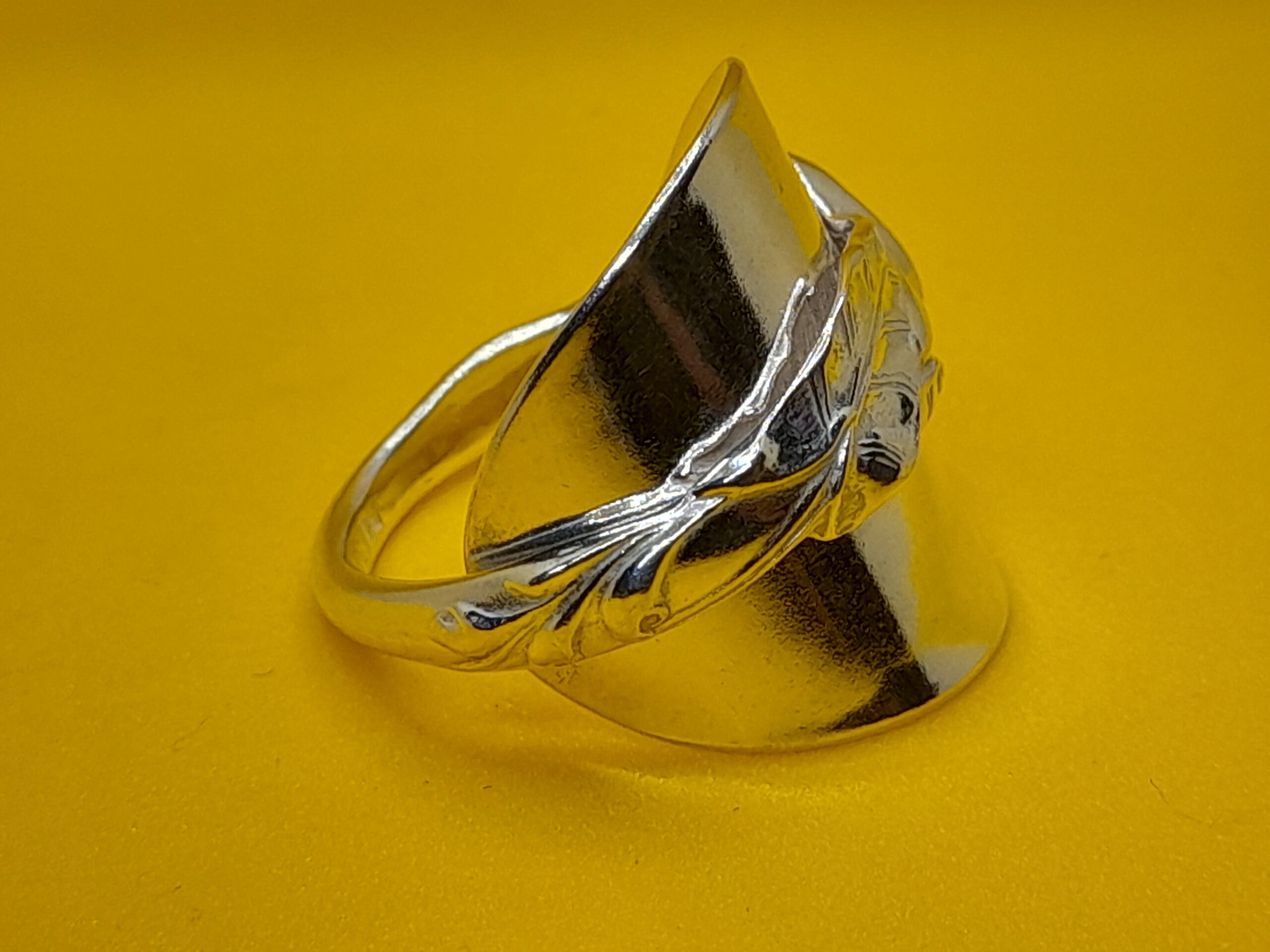 Iris Flower Teaspoon Ring - Image 3