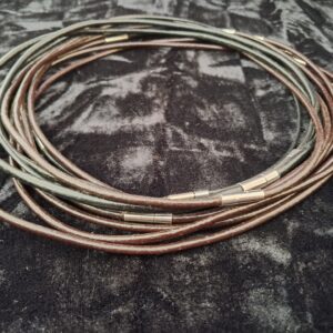 Leather Pendant Necklace Cord