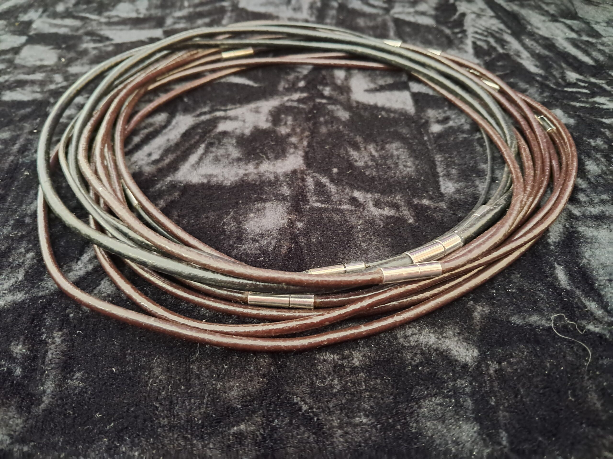 Leather Pendant Necklace Cord