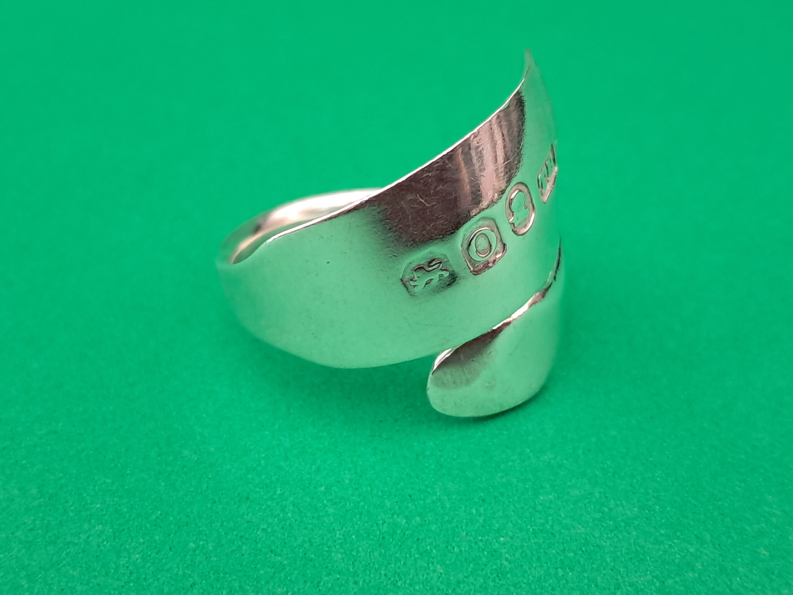 Fiddle Back Handle Spiral Ring - Image 2