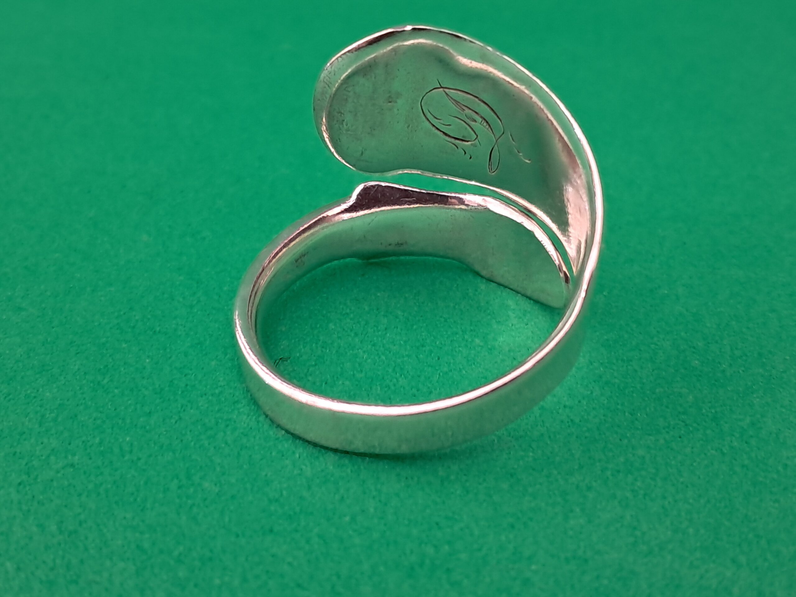 Fiddle Back Handle Spiral Ring - Image 3