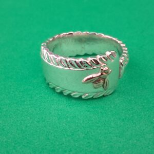 Bee Spoon Handle Ring