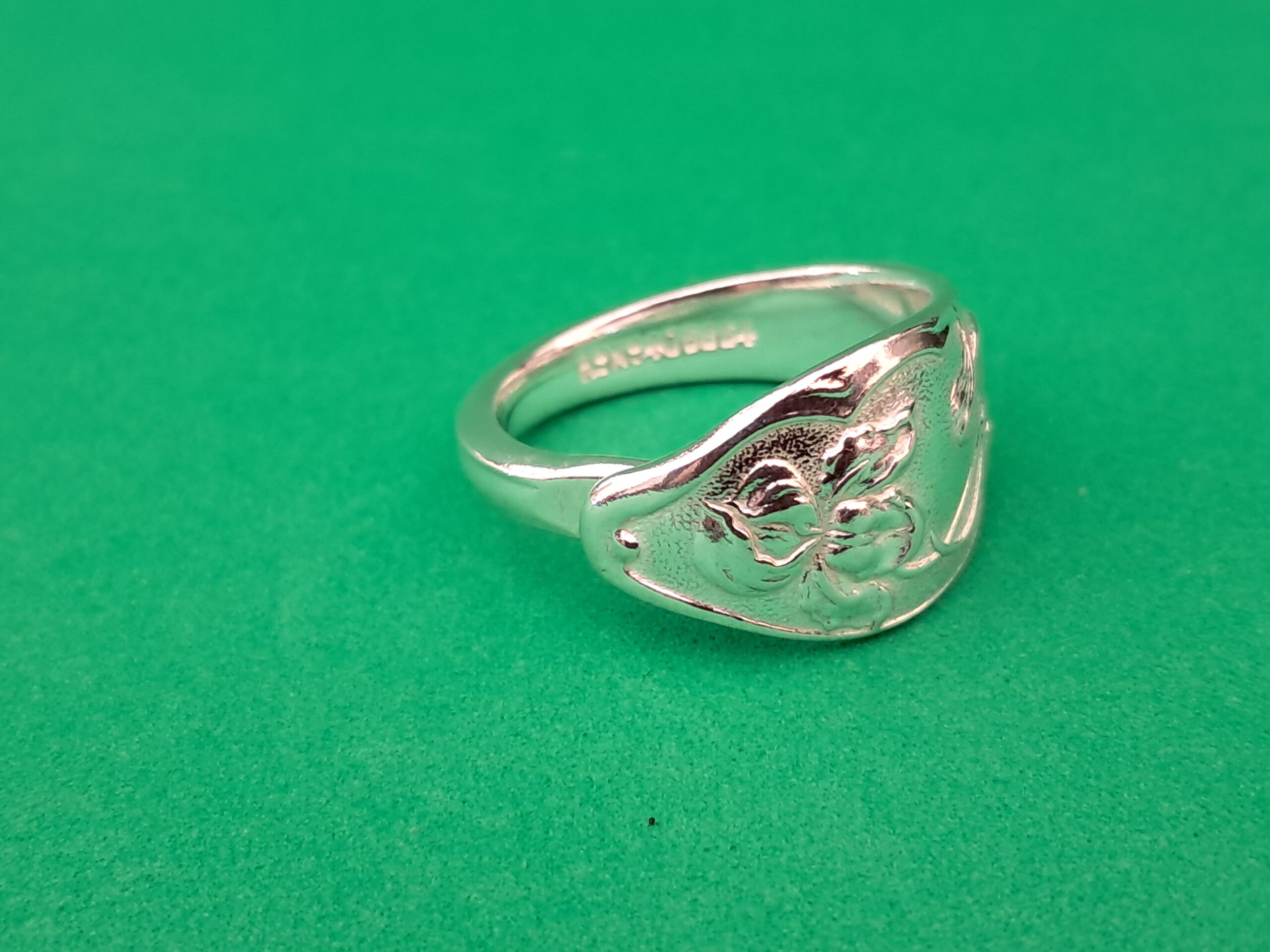 Art Nouveau Spoon Handle Ring - Image 6