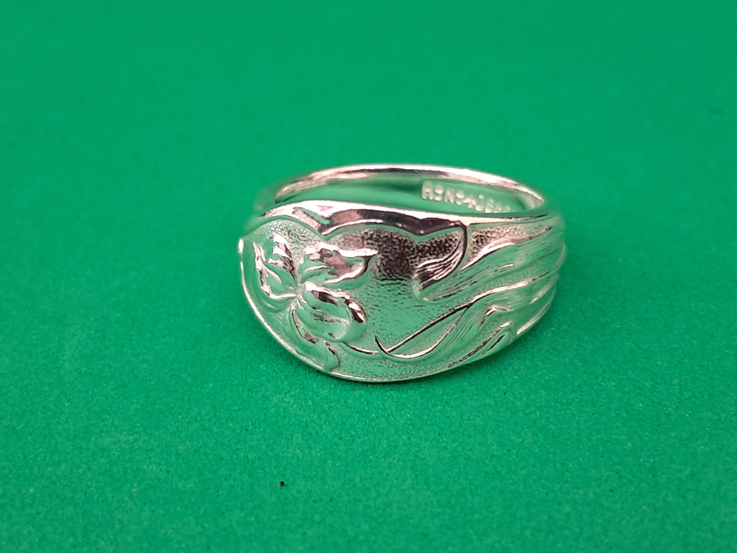 Art Nouveau Spoon Handle Ring