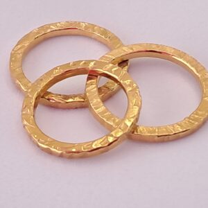 Thin Coffee Bean Handle Rings