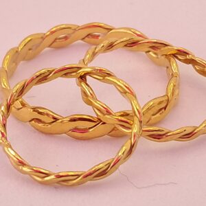 Gold Plate on Sterling Silver