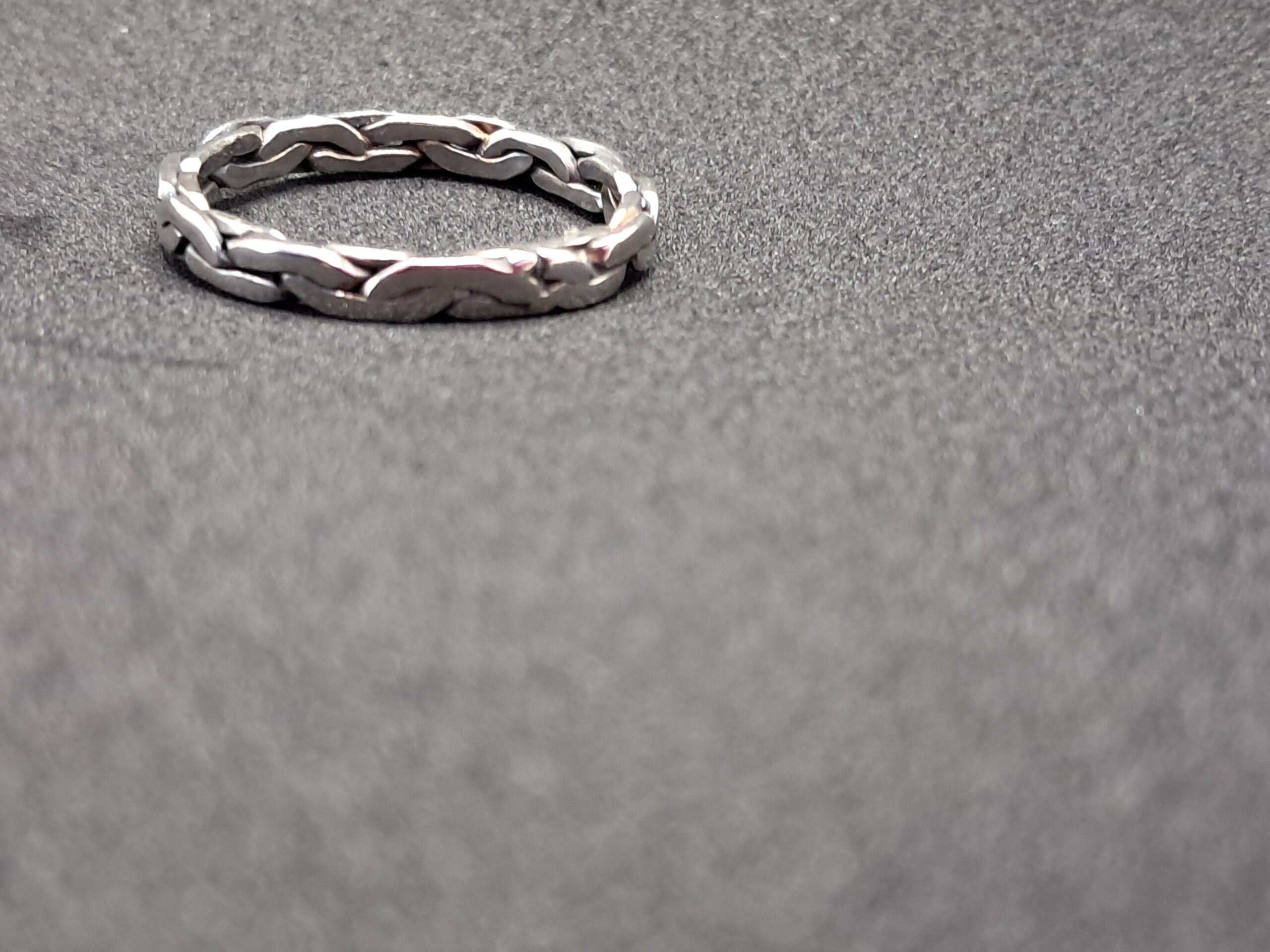 Flatten Twist Sterling Silver ring - Image 4